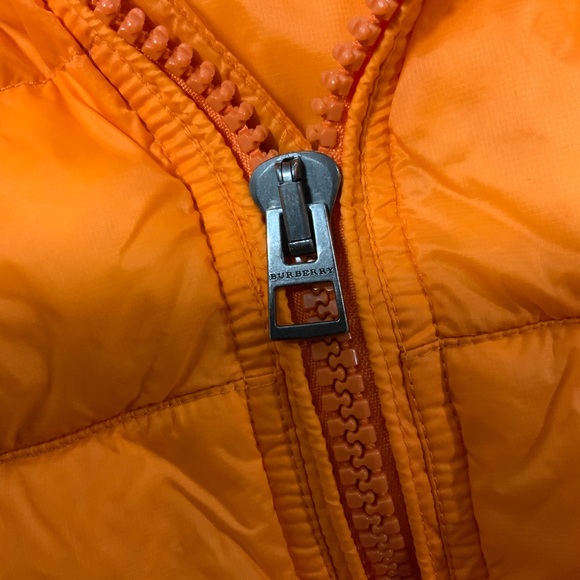 COPY - mens burberry size large orange vest . authentic Burberry - Picture 6 of 6